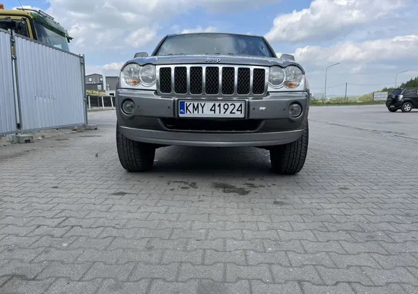 małopolskie Jeep Grand Cherokee cena 34500 przebieg: 282000, rok produkcji 2007 z Myślenice